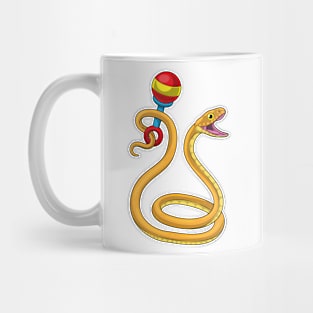 Snake Musician Rattle Music Mug